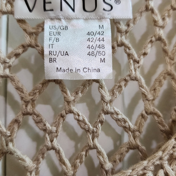 Crocheted womens long dress tank - Picture 3 of 3